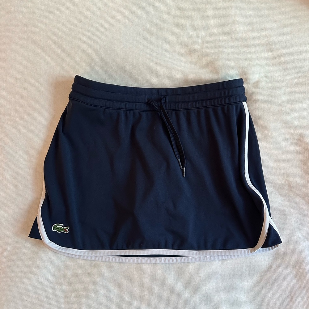 Lacoste navy tennis skirt